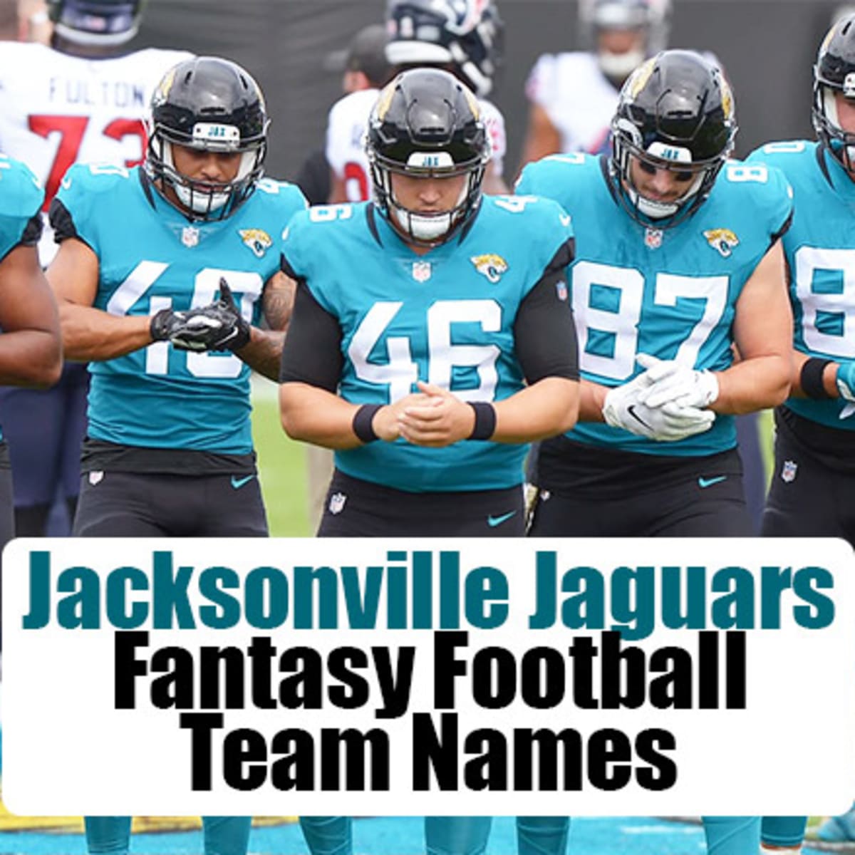 Jacksonville Jaguars Fantasy Football Team Names (2022) 