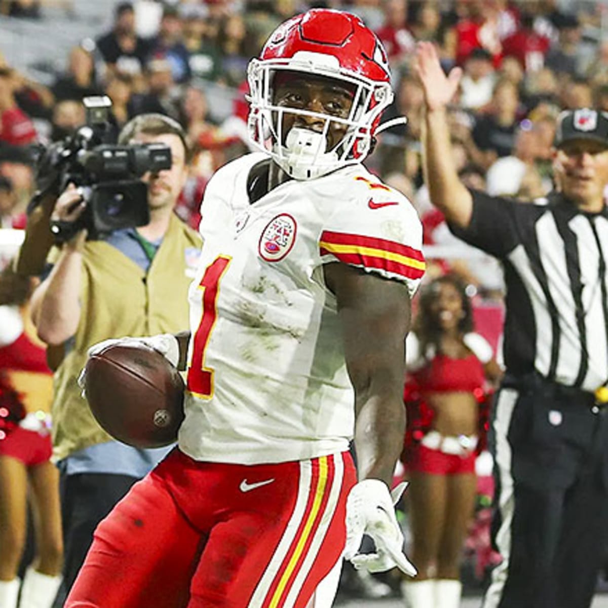 Chiefs: Jerick McKinnon predicted winning touchdown vs. Houston