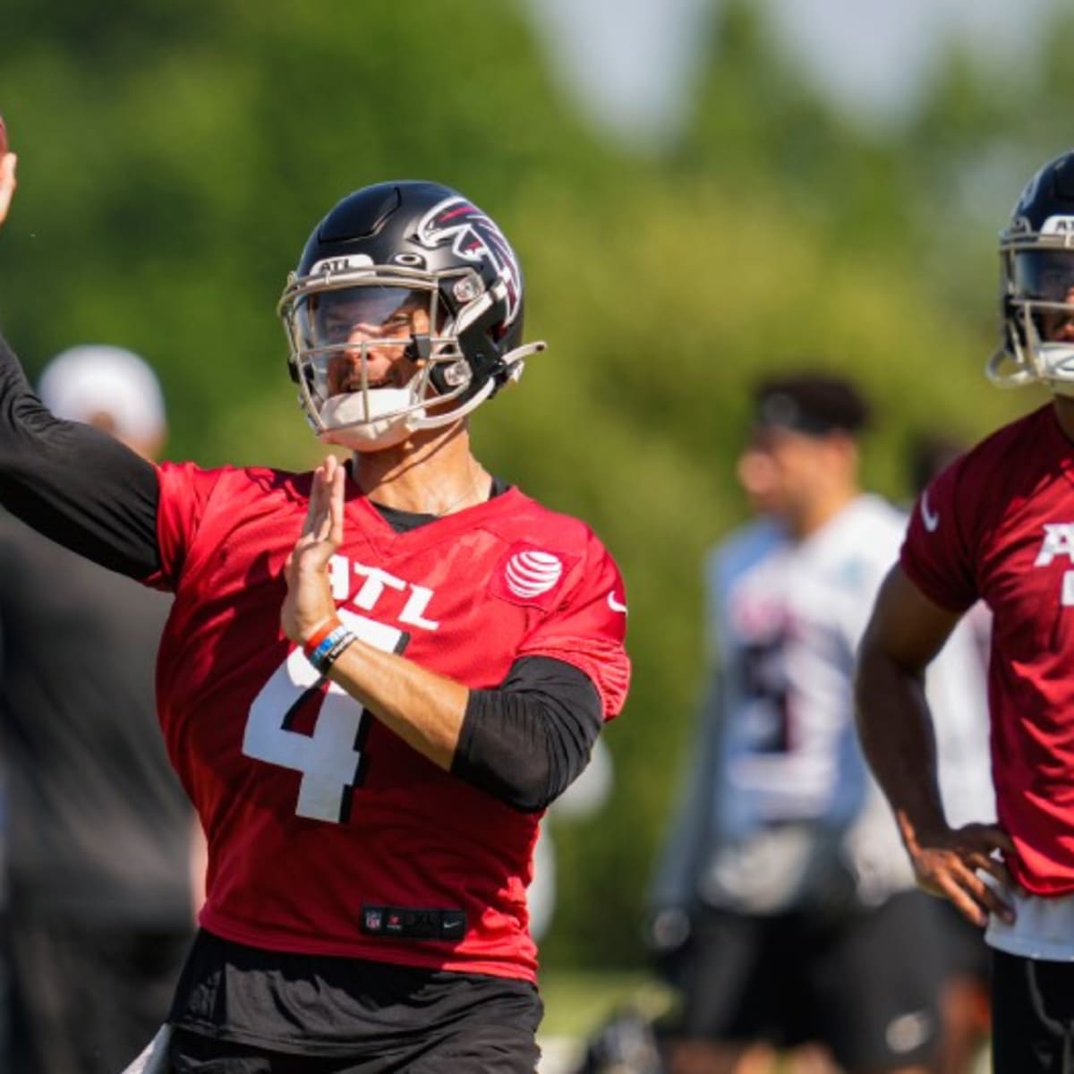 Marcus Mariota unveils new jersey number as QB of the Atlanta Falcons