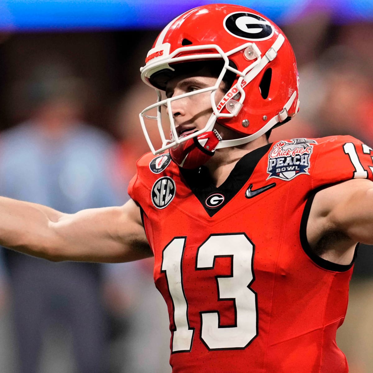 Brock Bowers, Goes Up To GRAB Impressive Touchdown And Extends Lead, TCU@UGA