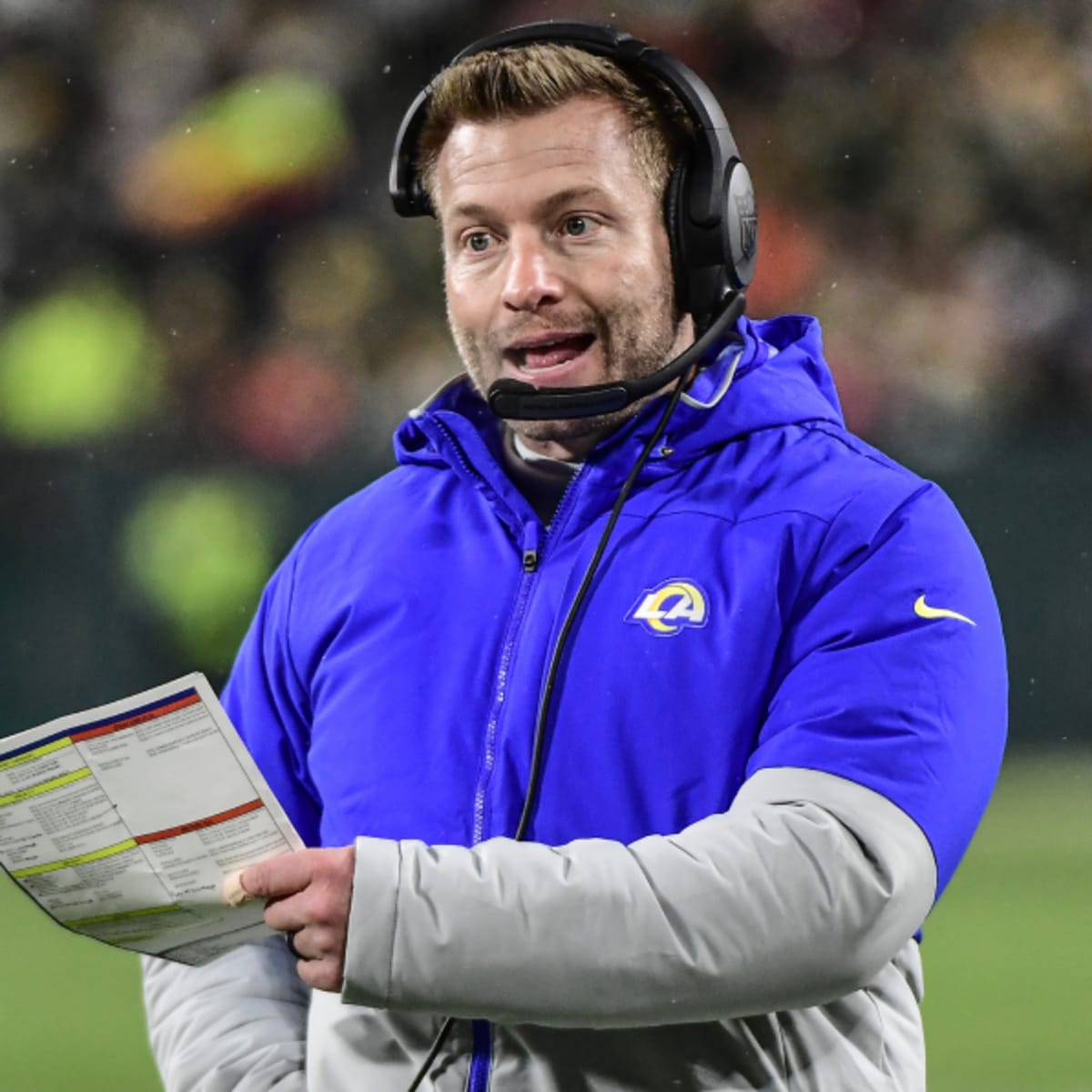 LA Rams head coach Sean McVay committed to a long-term reset plan