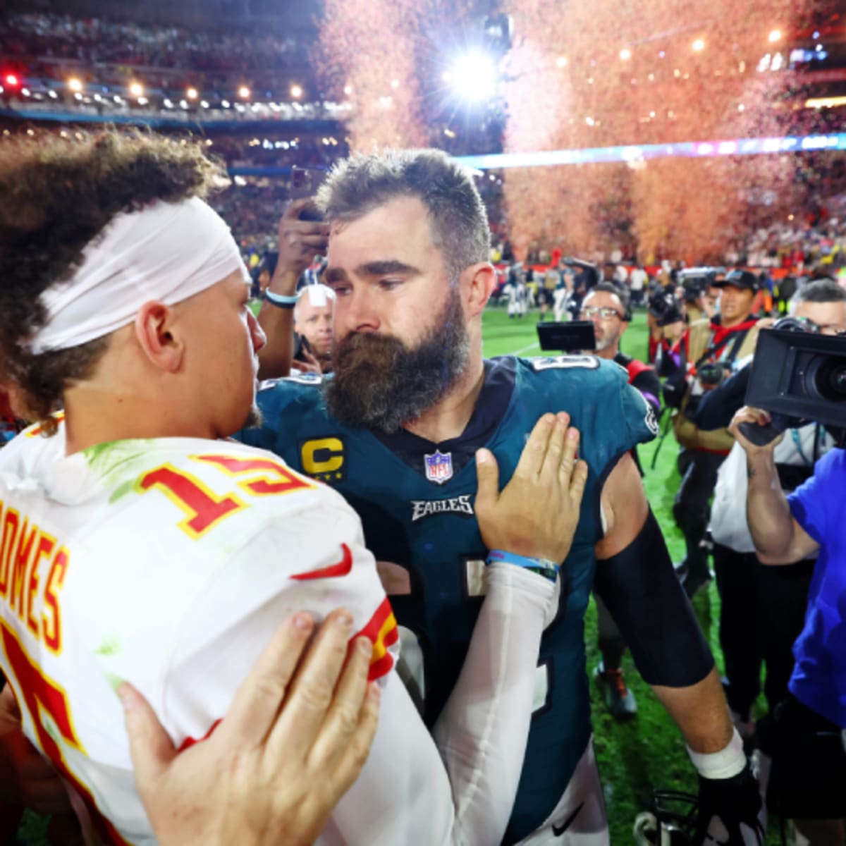 Kelce brothers cried in honor of Mama Kelce after Super Bowl LVII