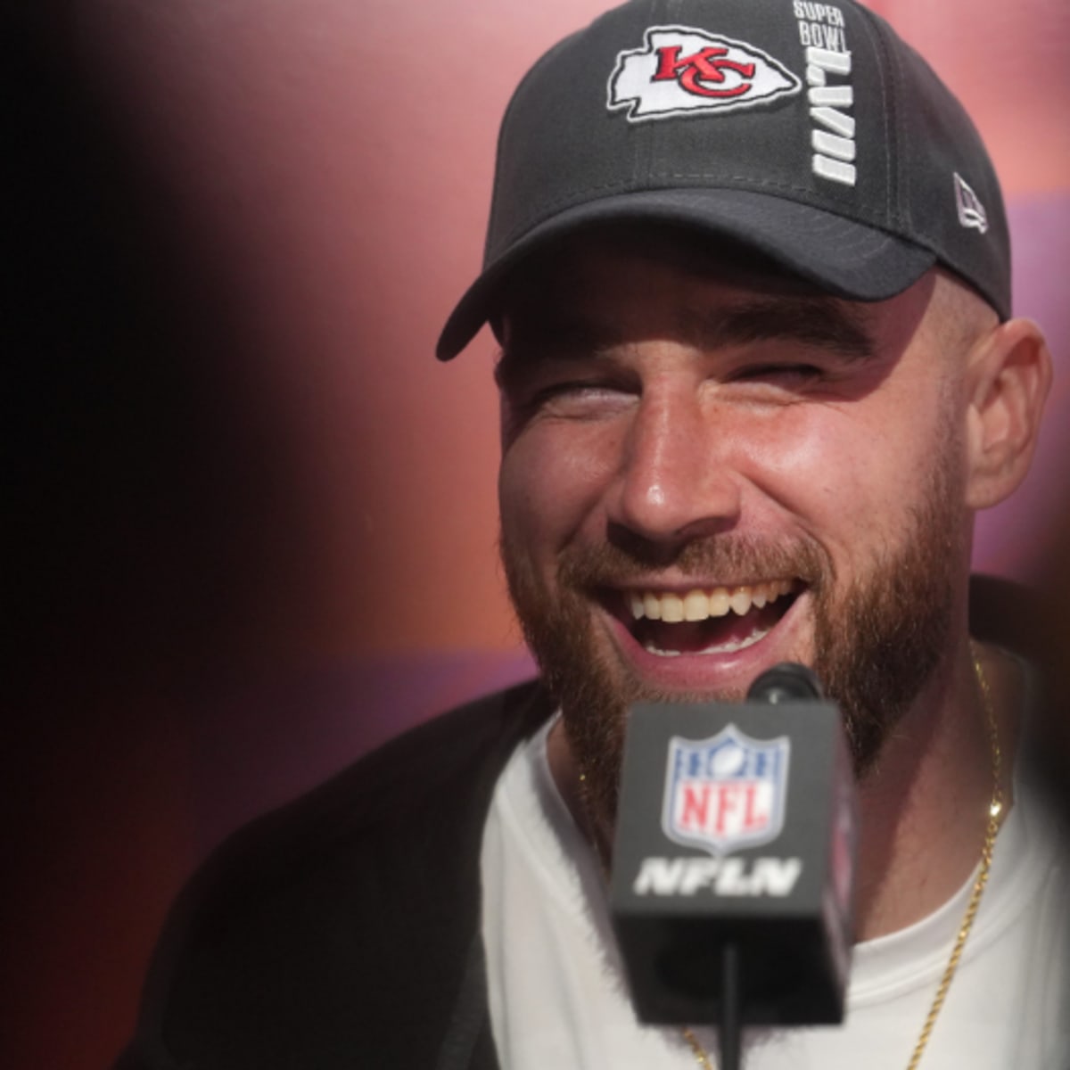 Travis Kelce's super-fly SNL outfit on display in Chiefs Hall of Honor