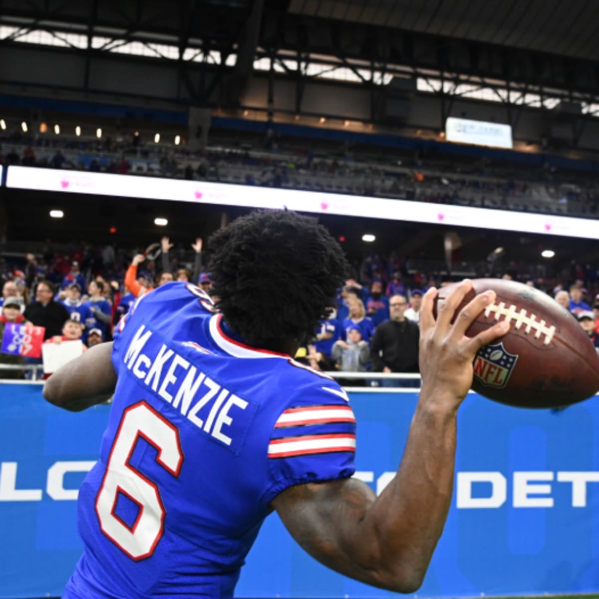 Buffalo Bills wide receiver Isaiah McKenzie (6) while playing the