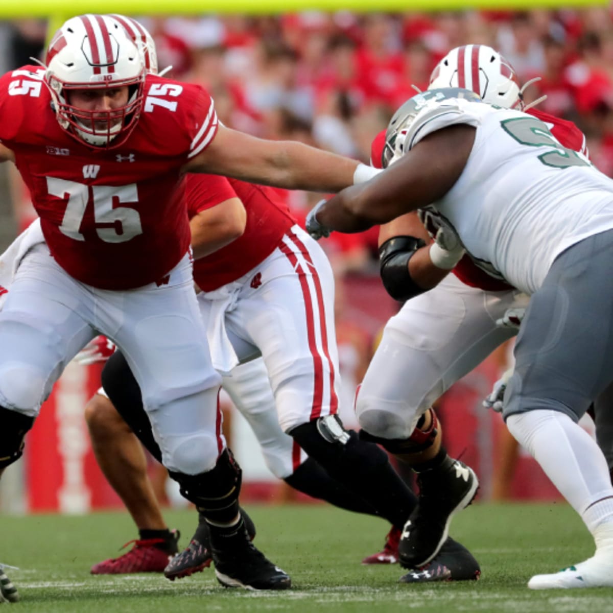 Watch: Badger draft prospect Tippmann speaks on NFL Network