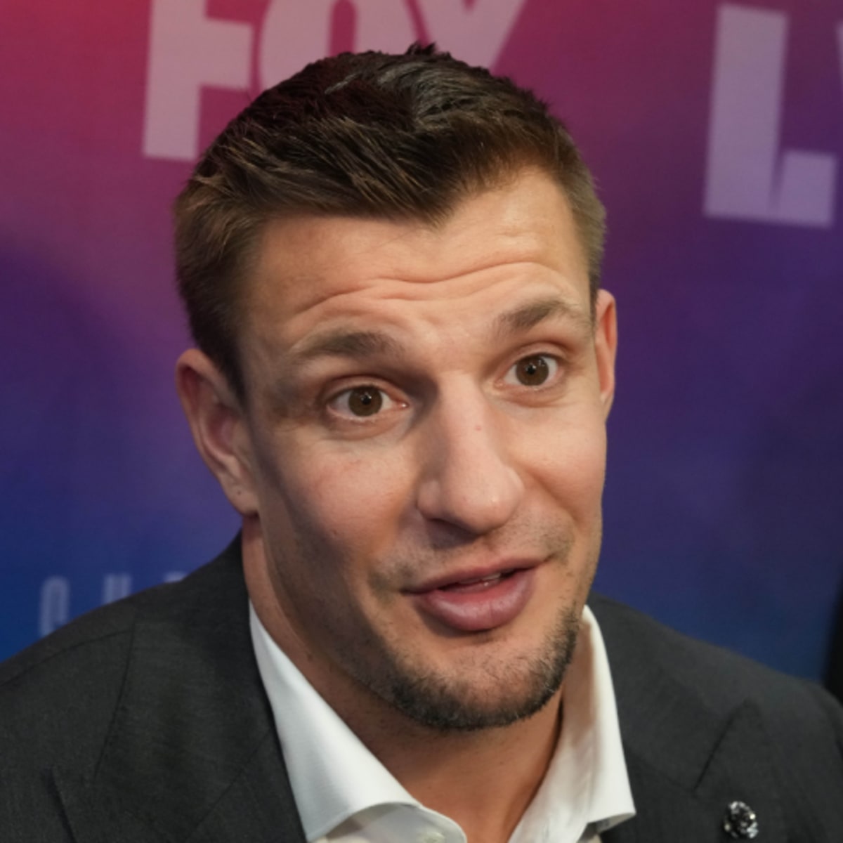 Rob Gronkowski said report of Patriots shopping Mac Jones is 'fake news'