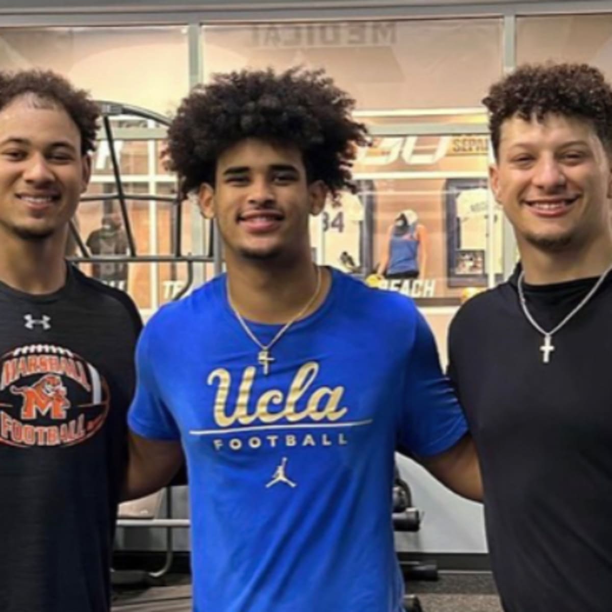 Patrick Mahomes News: Chiefs QB Spotted Working Out With Trey Lance, Dante  Moore 