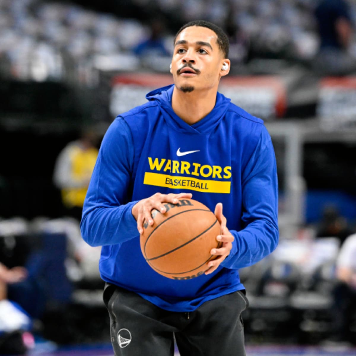 Warriors' Jordan Poole recoils from the spotlight, but it found