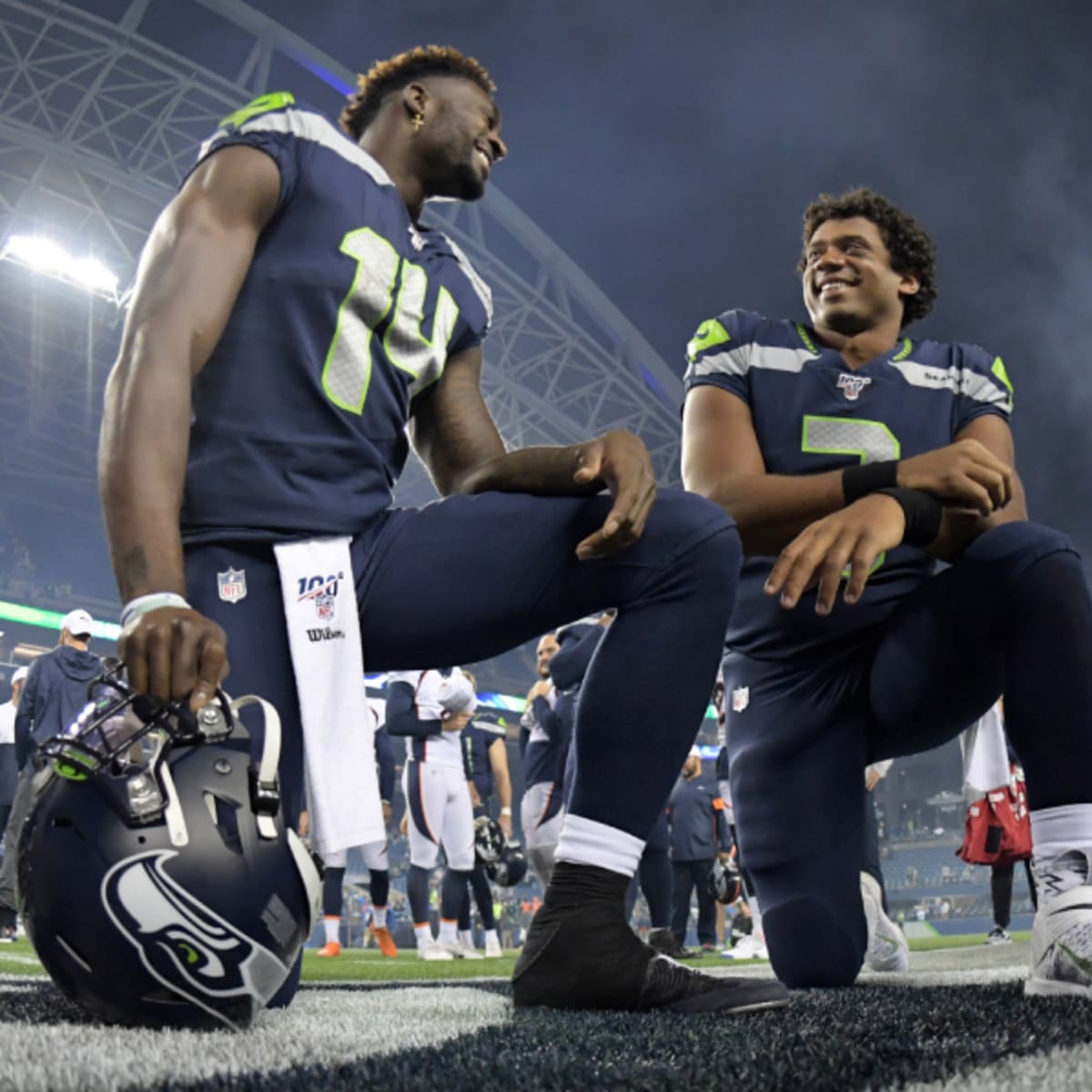 Seahawks: D.K. Metcalf Addresses His Current Relationship With Ex-Teammate  Russell Wilson 