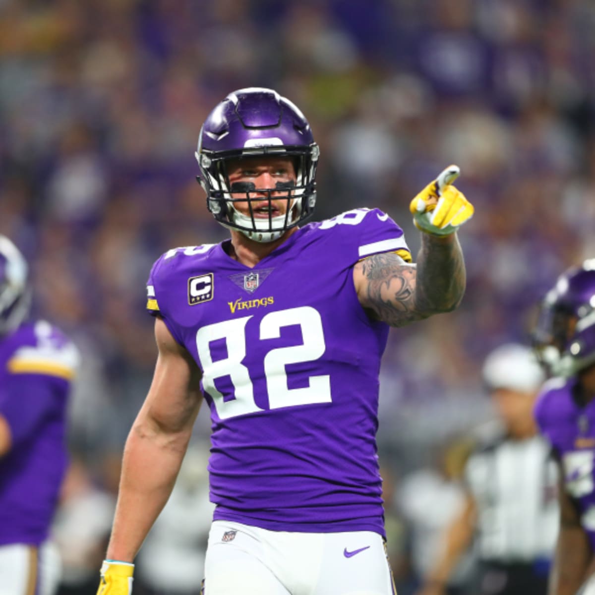 New Vikings offense could mean new heights for Kyle Rudolph - NBC Sports