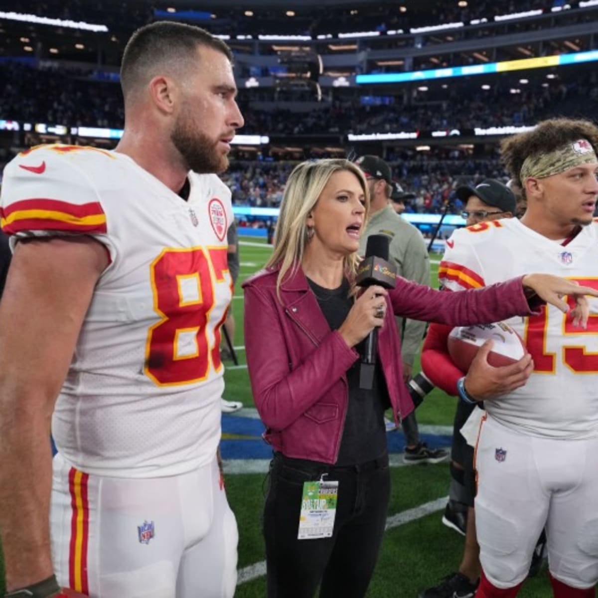 Tony Gonzalez And Patrick Travis Kelce Legends Kansas City Chiefs