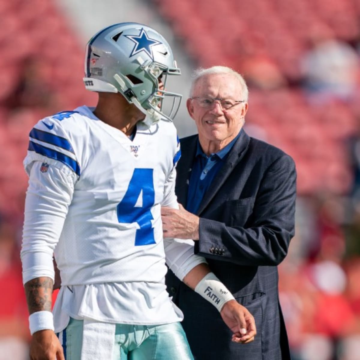 Jerry Jones Is Looking At Dak Prescott Like That Good Girl In High School”  - claims former Cowboys Defensive end - EssentiallySports