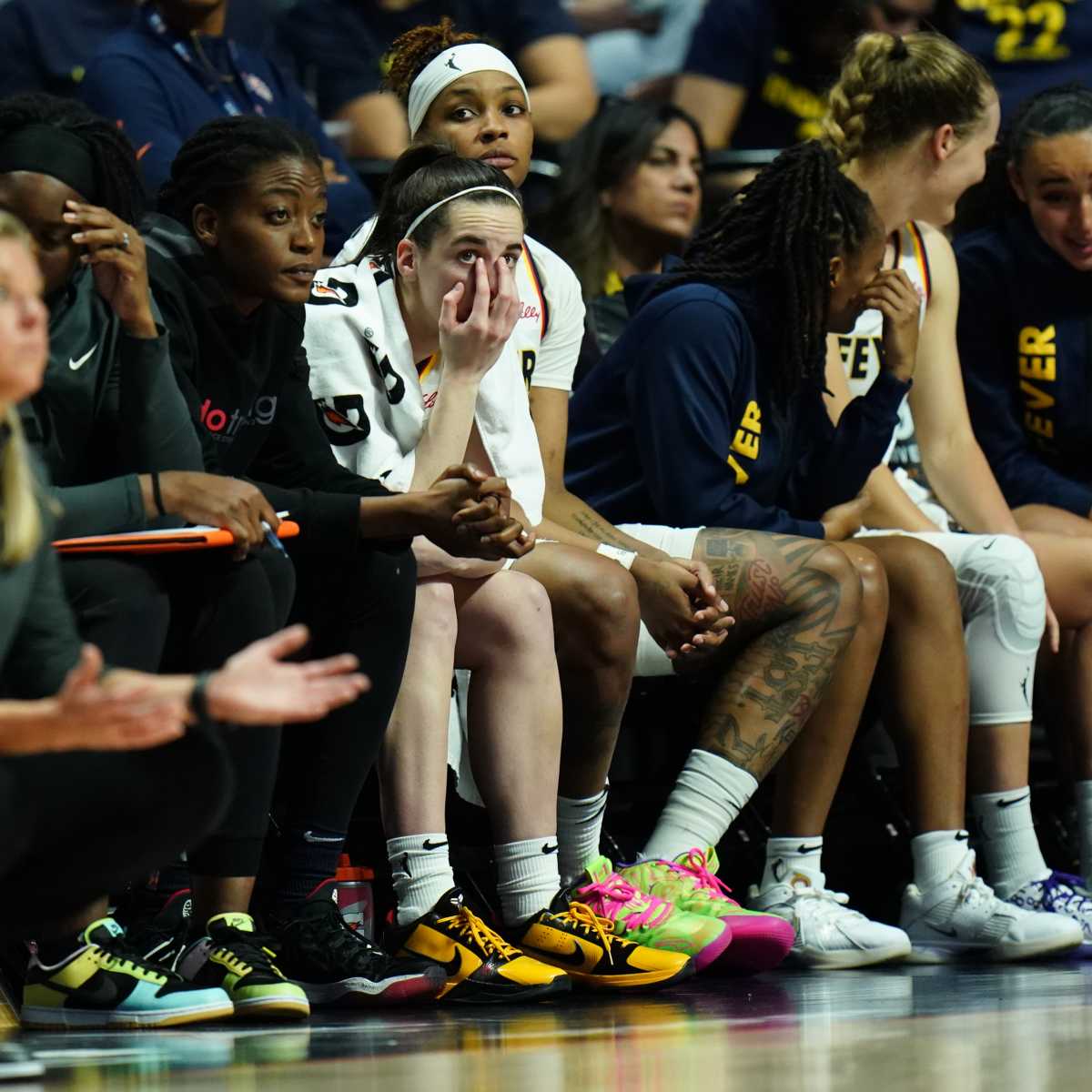 Leaked Indiana Fever Locker Room Footage Reveals Morale Before Chicago Sky  Showdown - Athlon Sports