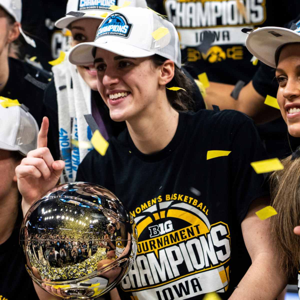 Caitlin Clark, Kate Martin Speak Out About Iowa Teammate Gabbie Marshall's  Social Media Announcement - Athlon Sports