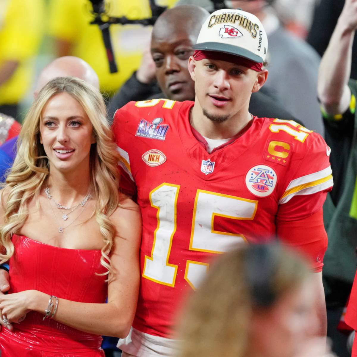 Patrick Mahomes Sends Blunt Two-Word Message on Wife Brittany's Pregnancy -  Athlon Sports