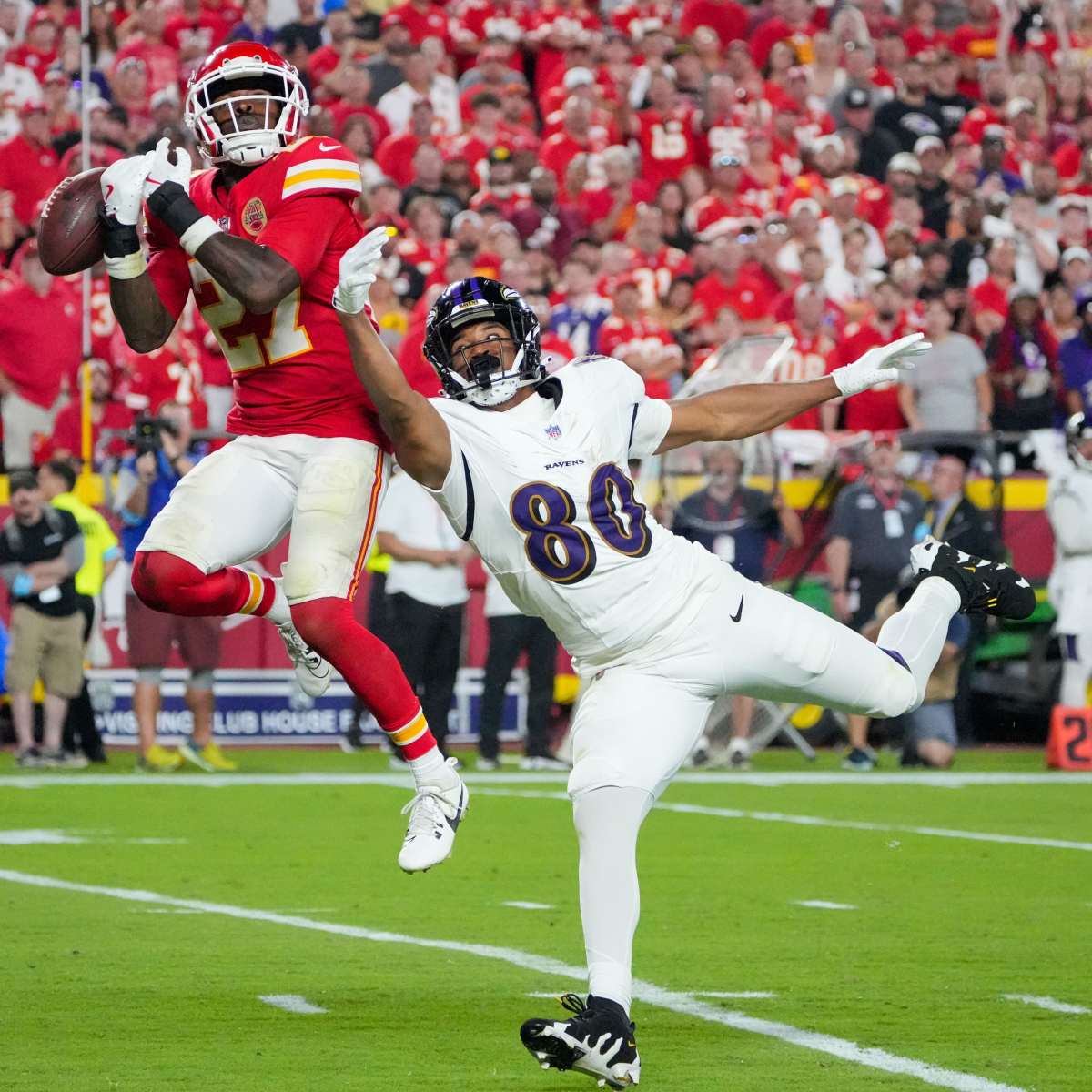 Isaiah Likely's Out-Of-Bounds Catch Wasn't Why Ravens Lost To Chiefs - Athlon Sports