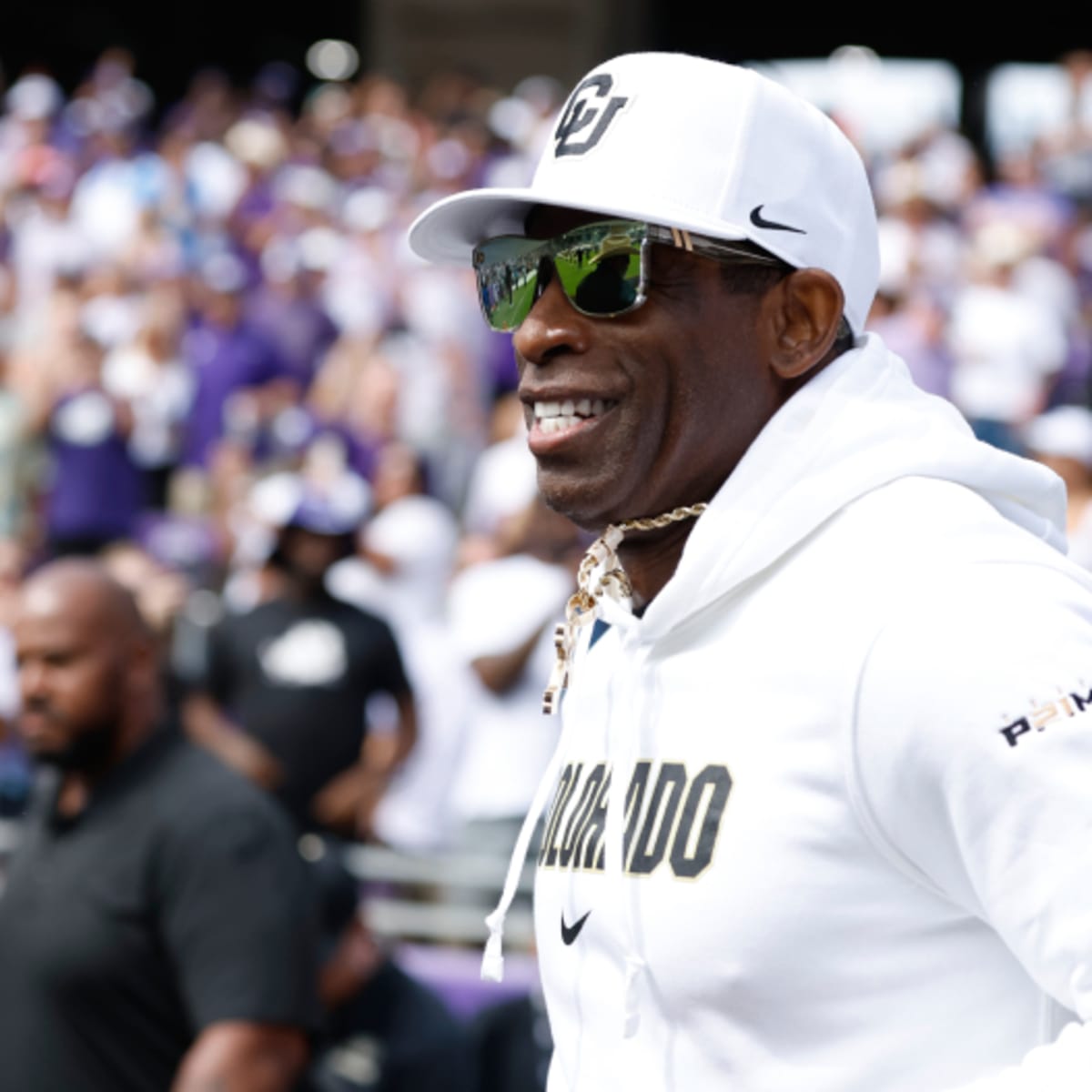 Renting Lamborghini, sneaking down fire escape — Deion Sanders