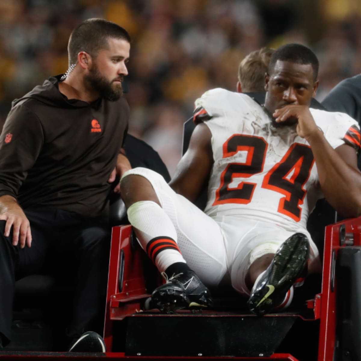 Nick Chubb backup: Who could the Browns field vs. Patriots in RB's absence