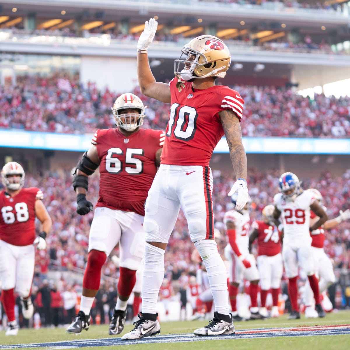 Watch: 49ers rookie WR Ronnie Bell catches first TD