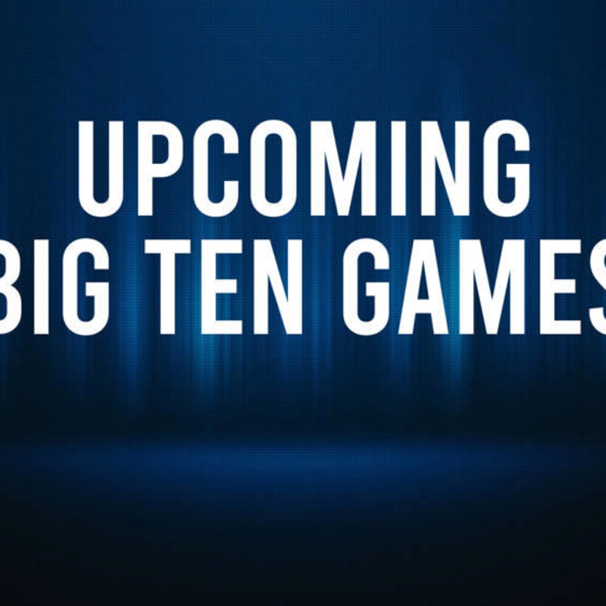 Big Ten Games TV Schedule: Channel & Live Stream Info - Week 2