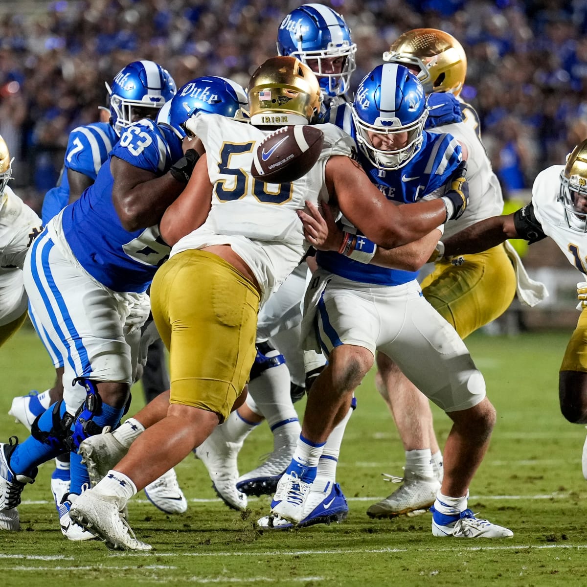 College Football: Is Duke QB Riley Leonard transferring to Notre Dame? -  One Foot Down