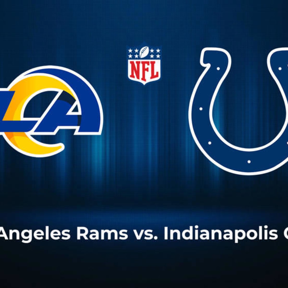 Rams vs. Colts Injury Report — Week 4