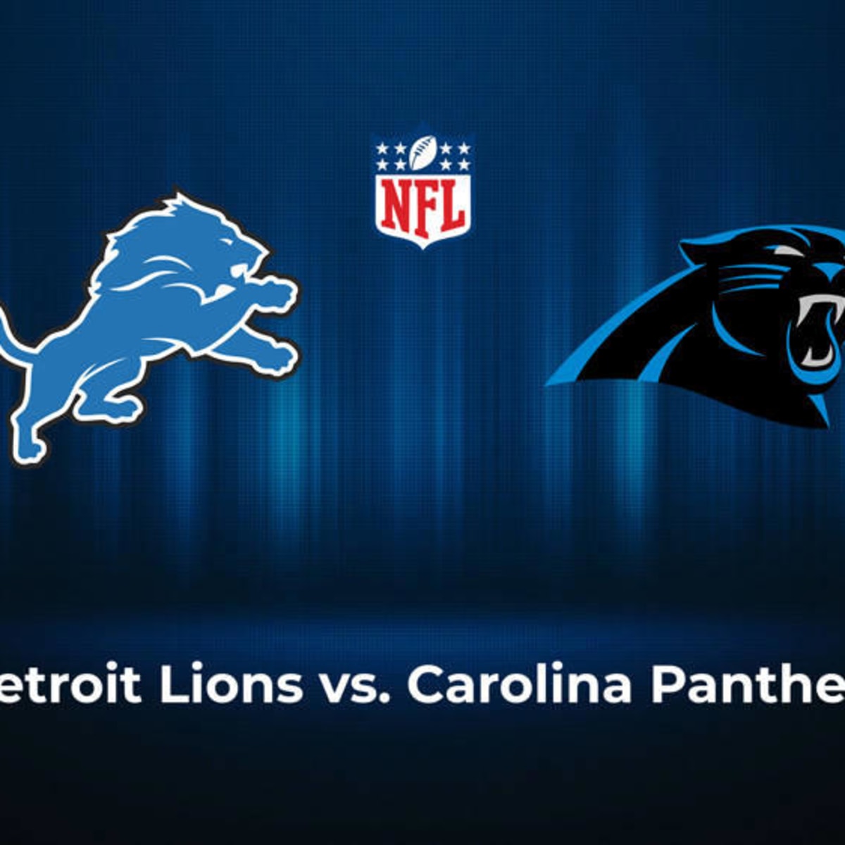 Lions open as the biggest favorites in Week 5 against the Panthers