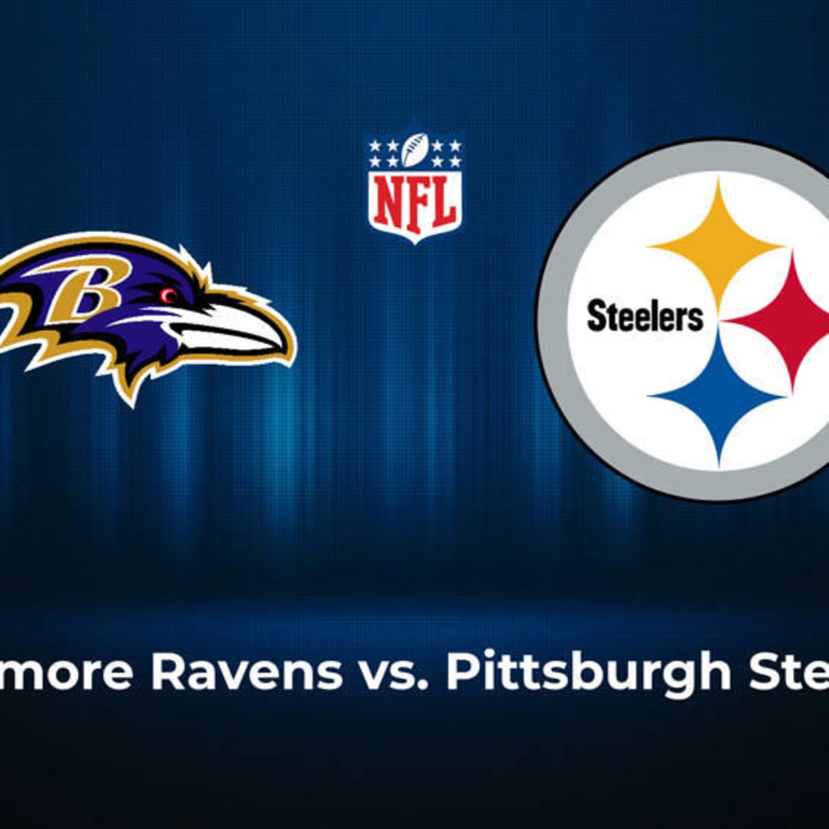 Ravens Game Today: Ravens vs. Steelers injury report, spread, over