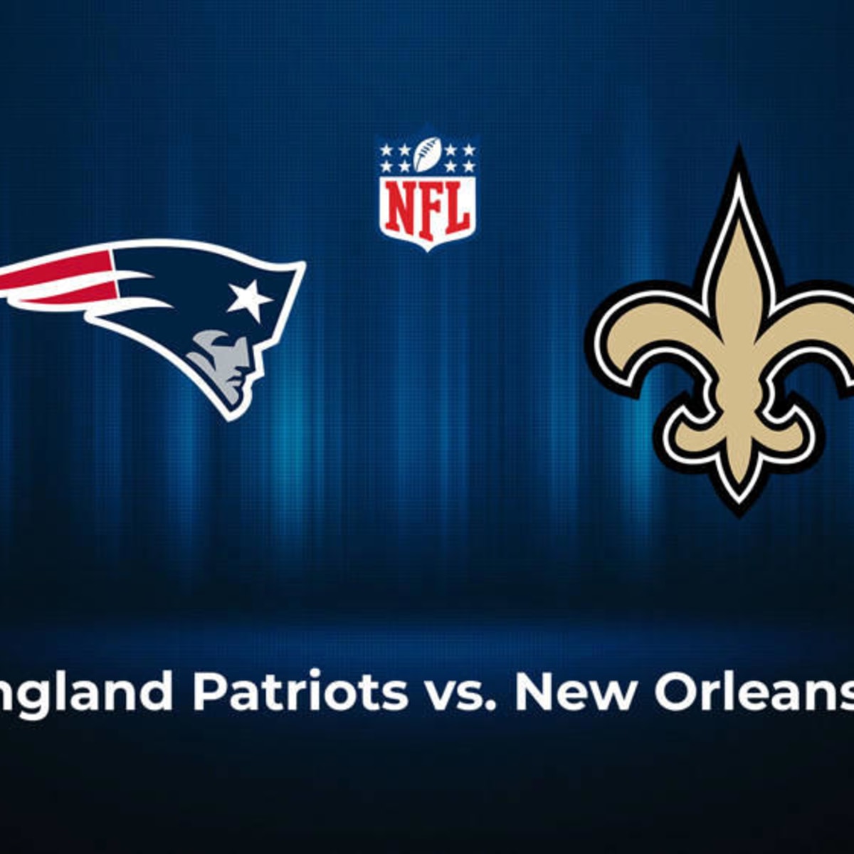 New England Patriots vs. New Orleans Saints Tickets Oct 08, 2023  Foxborough, MA