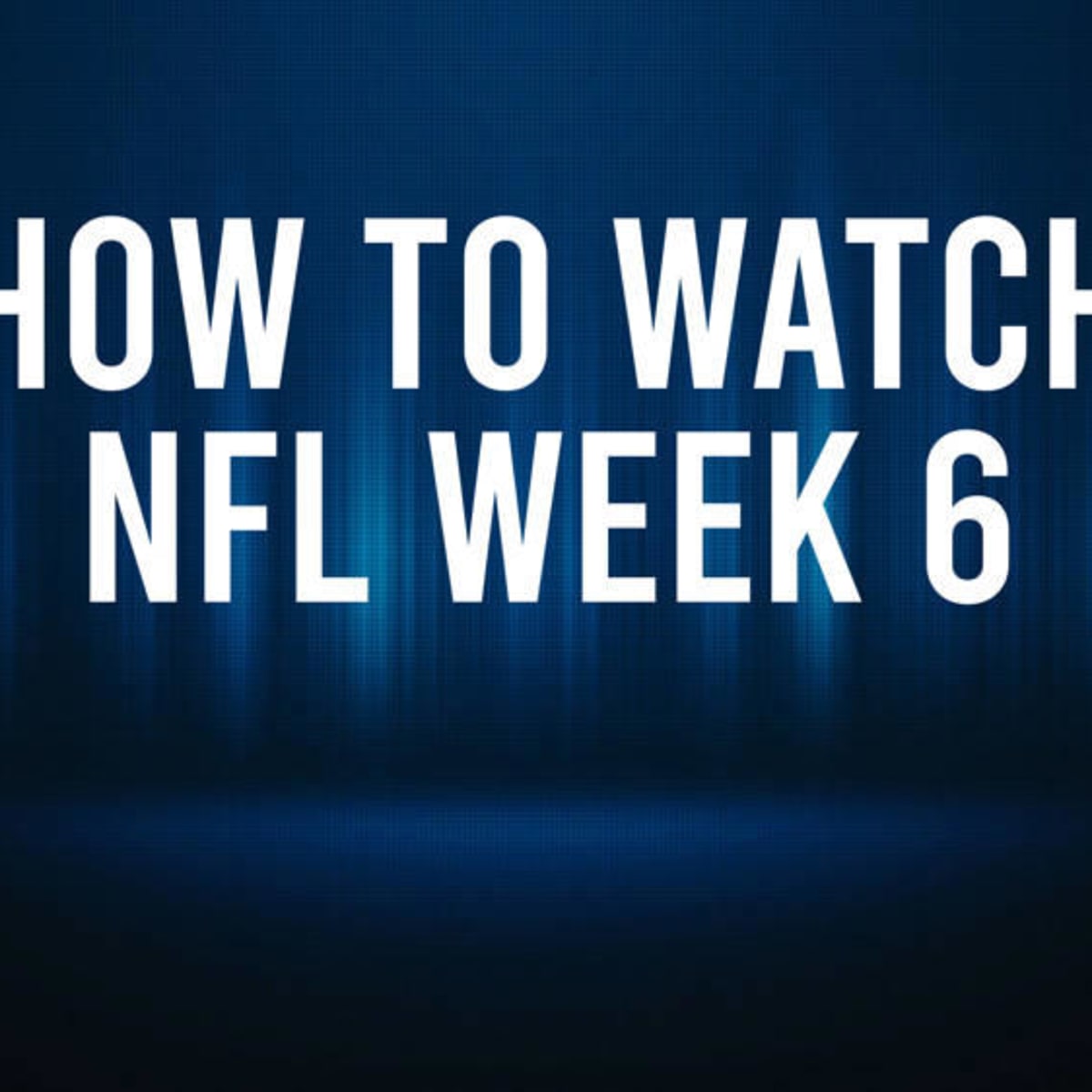 Nfl Week 6