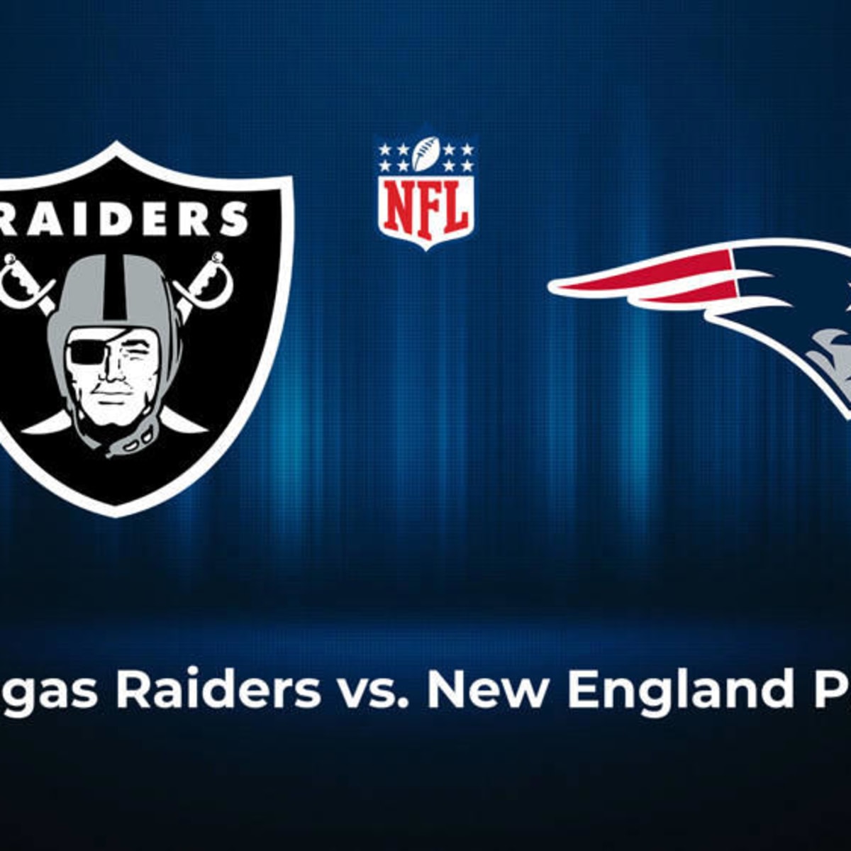 New England Patriots vs. Las Vegas Raiders