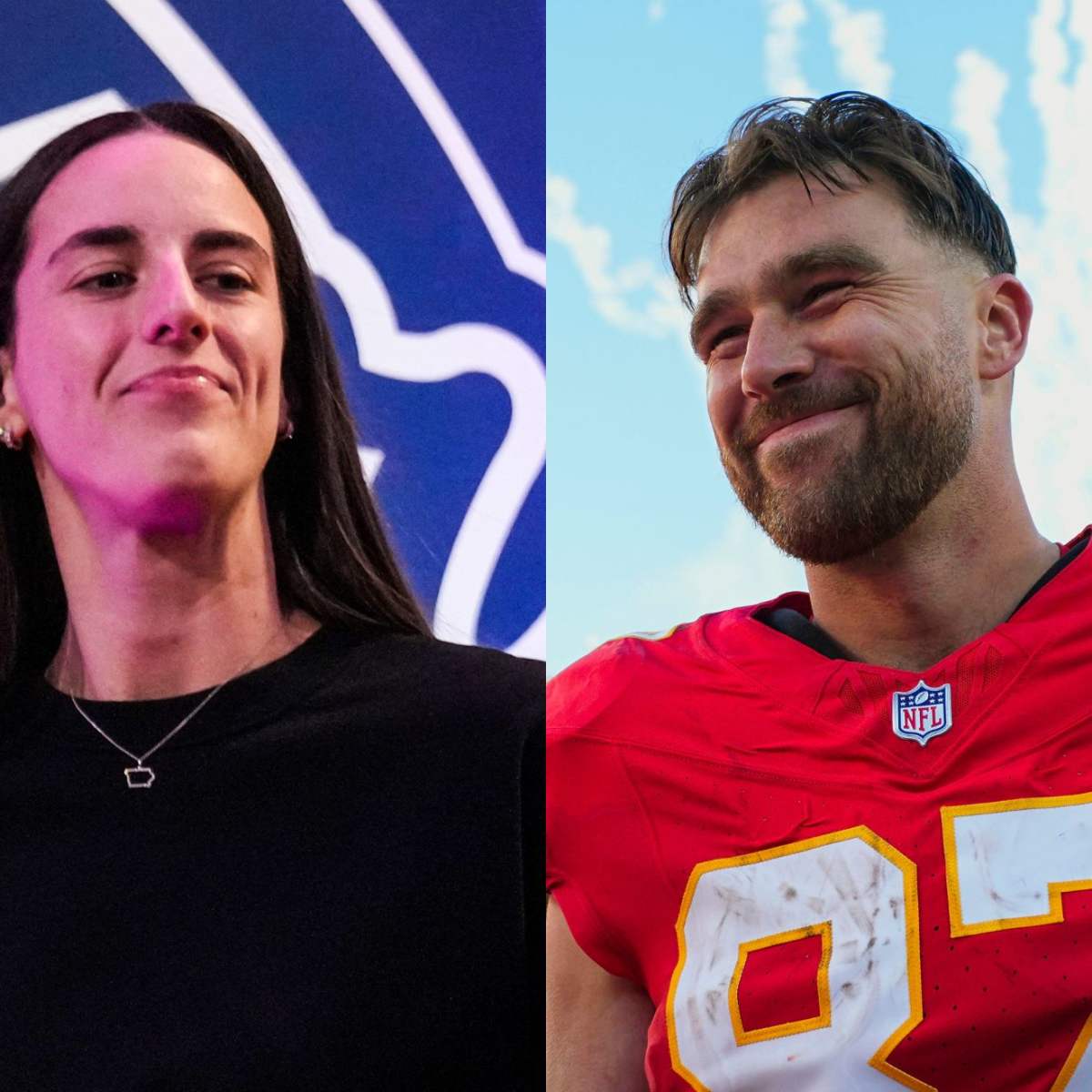 Travis Kelce's Podcast Fuels Caitlin Clark, Taylor Swift Speculation -  Athlon Sports