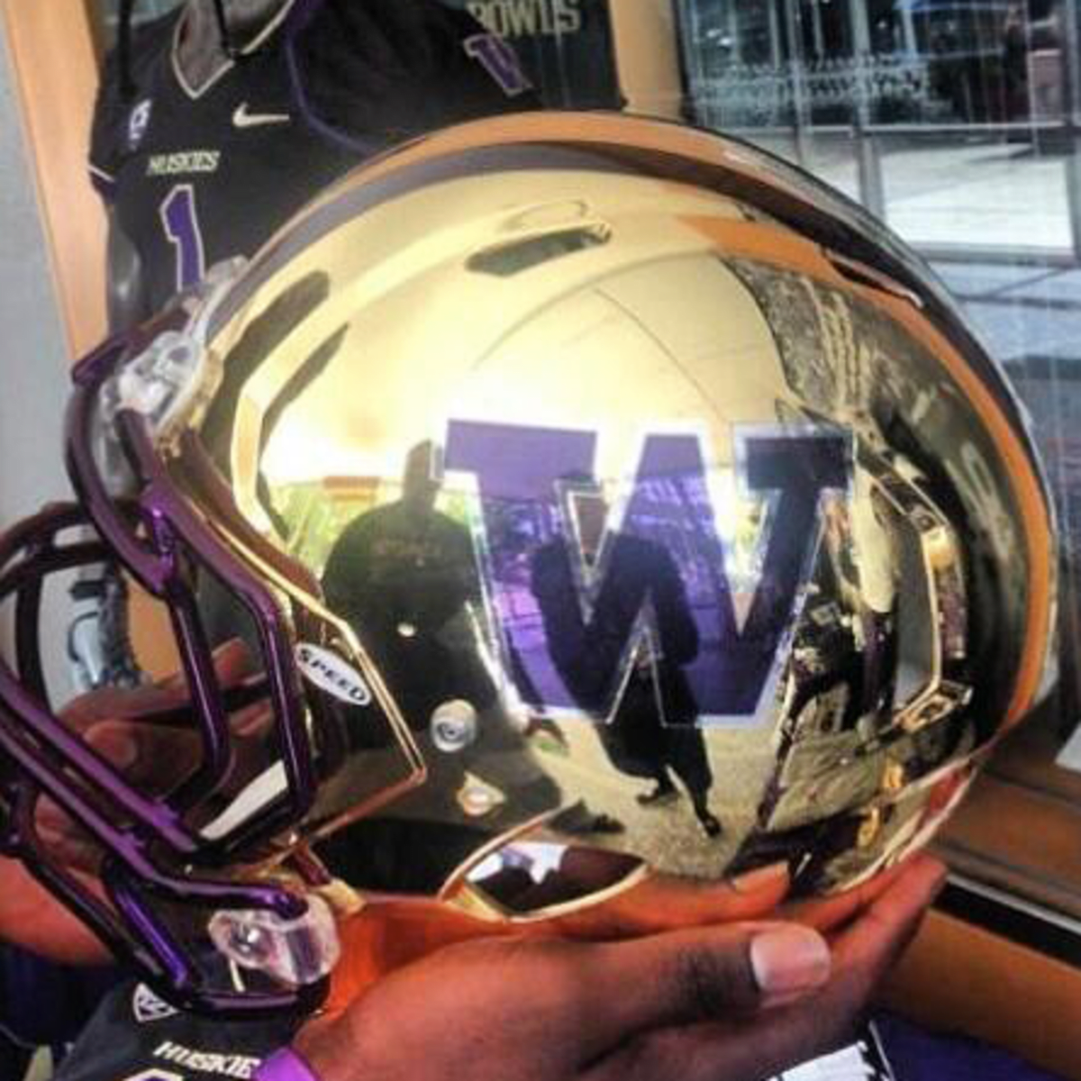 The Wearing Of the Green (and Gold): More on Those Washington Helmets