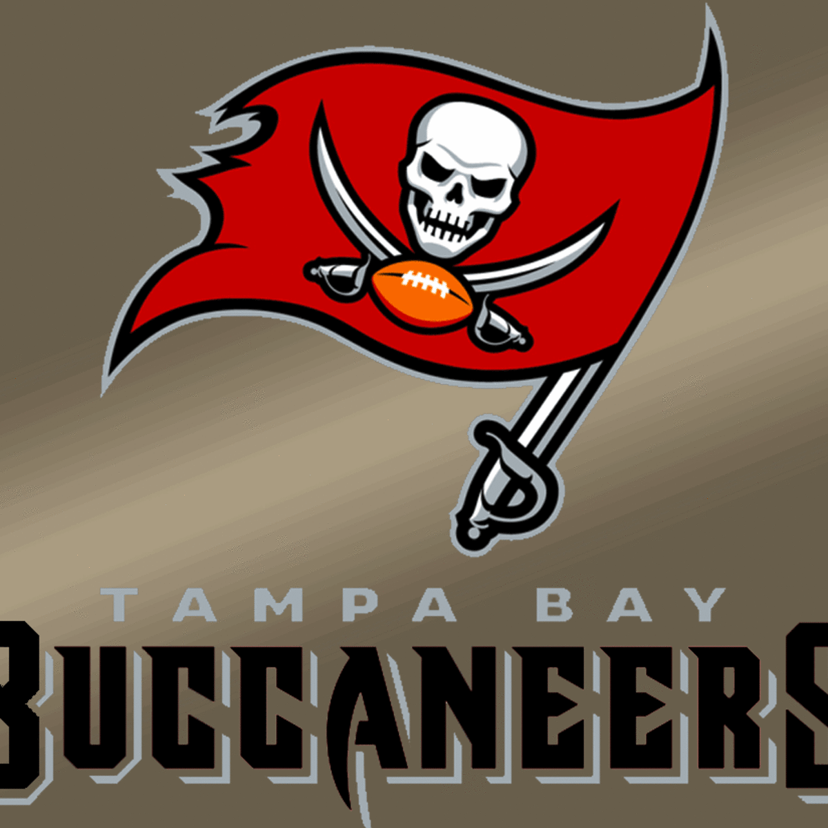 the new and old Tampa Bay Buccaneers logos