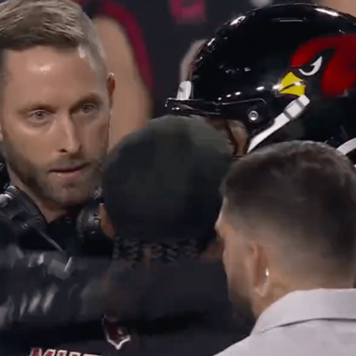 Cardinals' Kyler Murray, Kliff Kingsbury explain televised spat on TNF