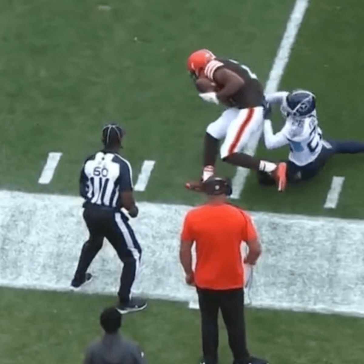 Browns: Ref apologized to Amari Cooper for awful call that cost him a  touchdown