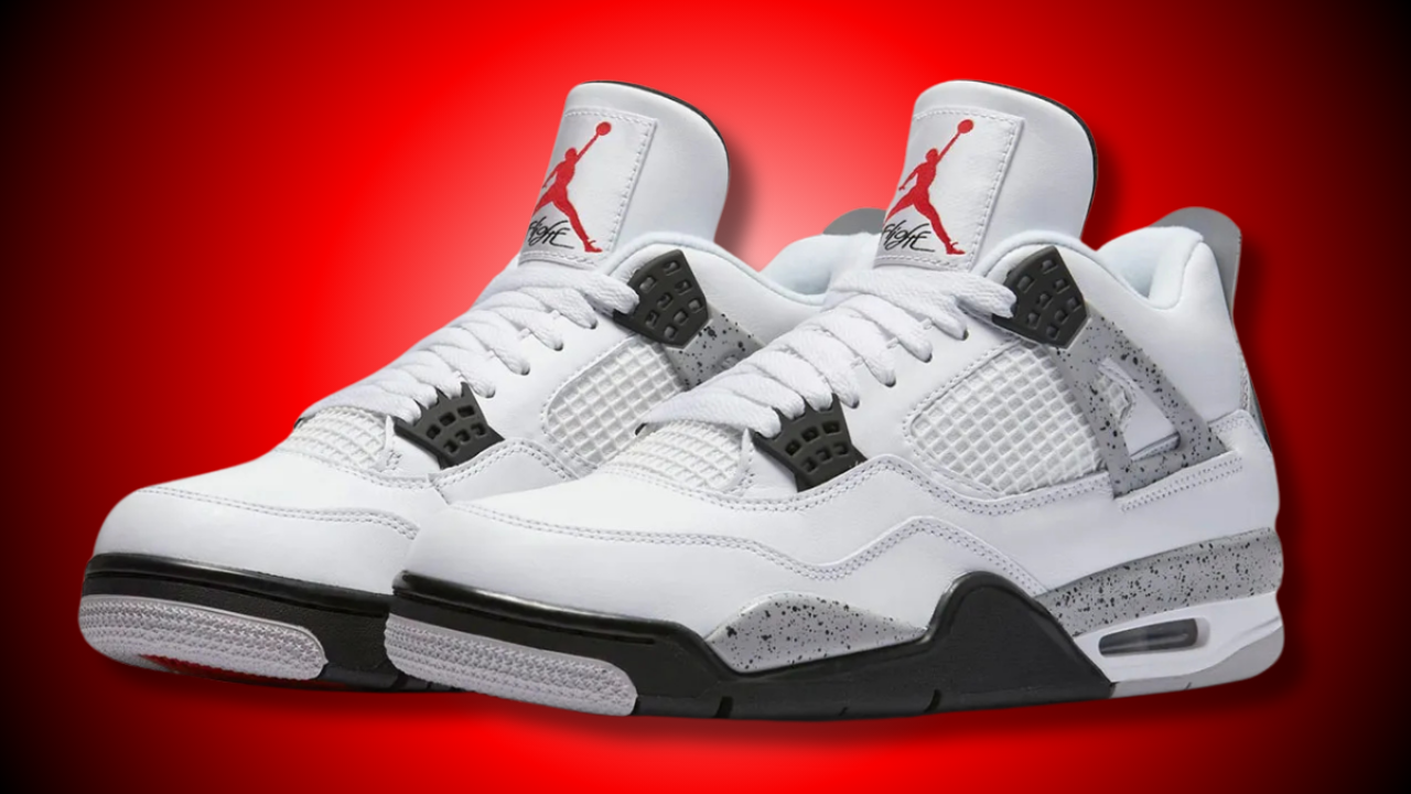 jordan 4 white cement for sale