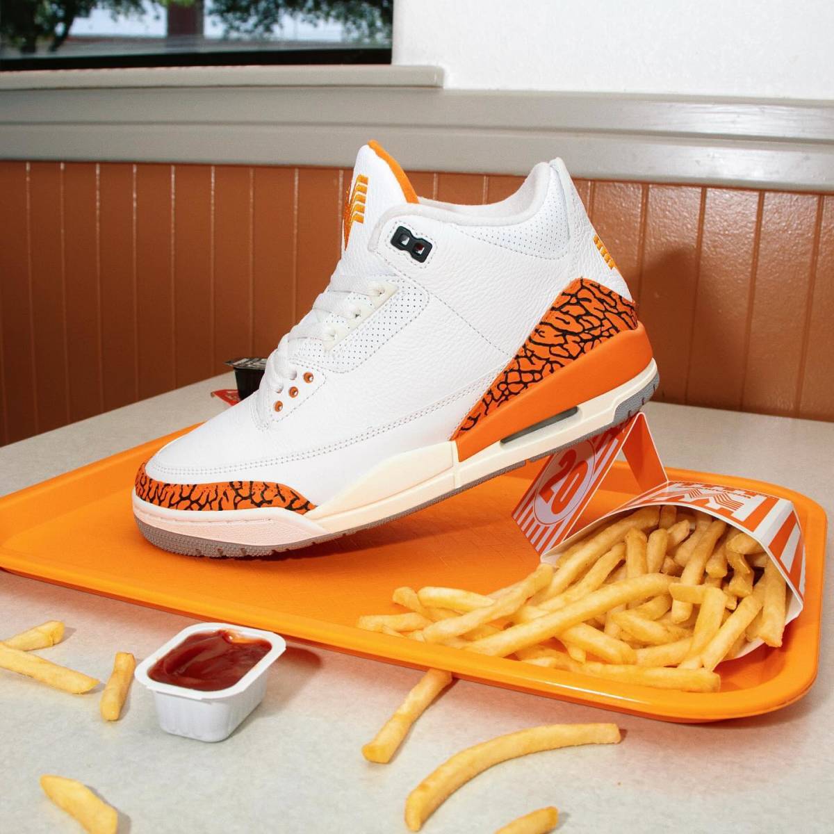 Whataburger Tantalizes Fans With Custom Air Jordan 3s Athlon Sports Kicks