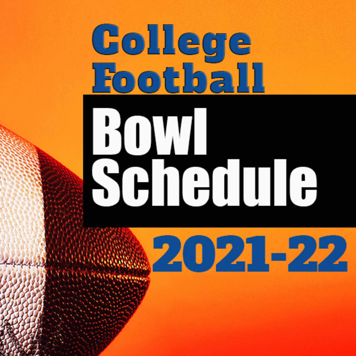 College bowl store games schedule