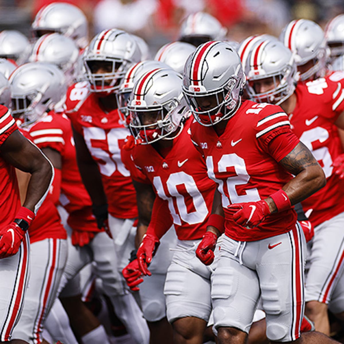 Ohio state buckeyes football uniforms top