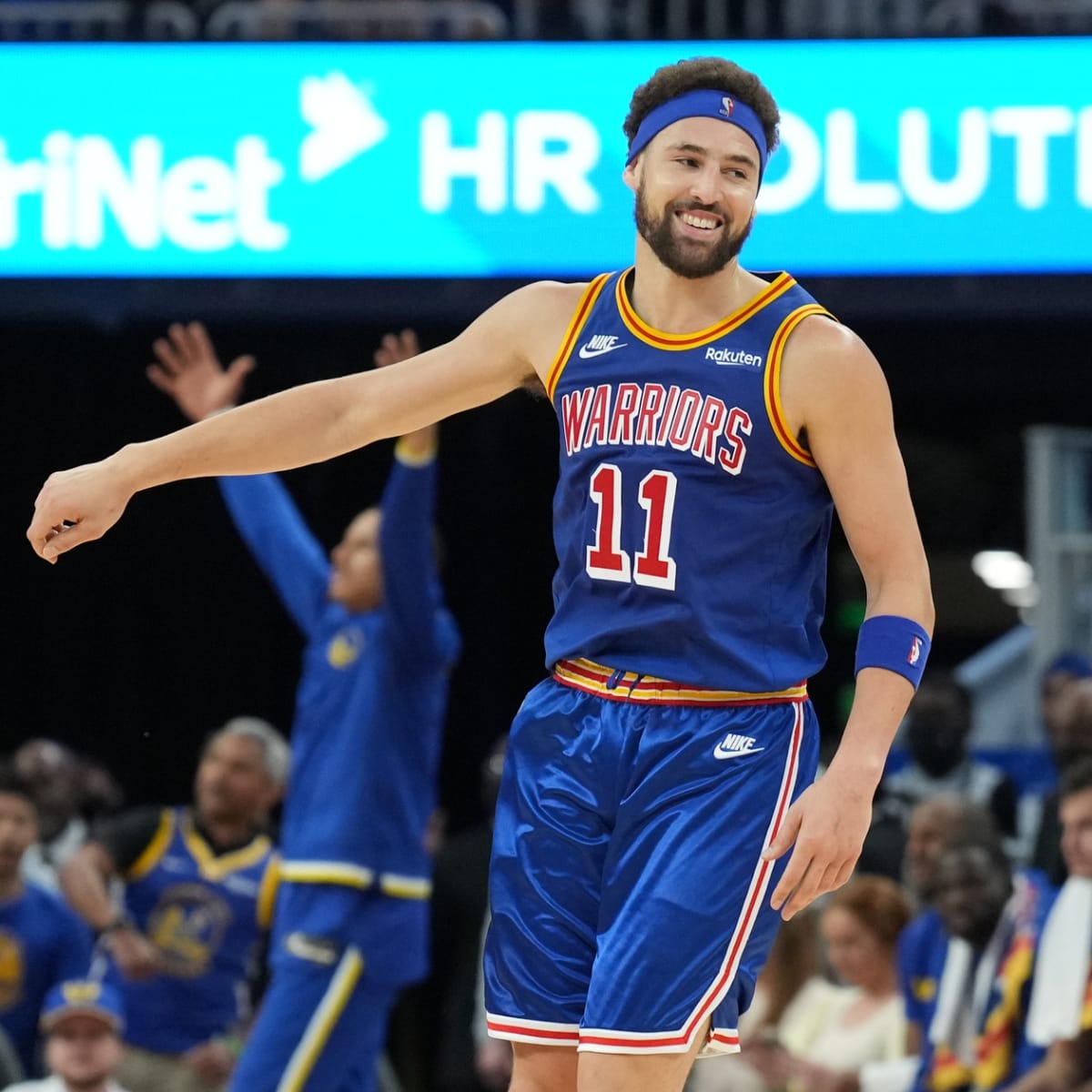 Klay thompson blue jersey clearance