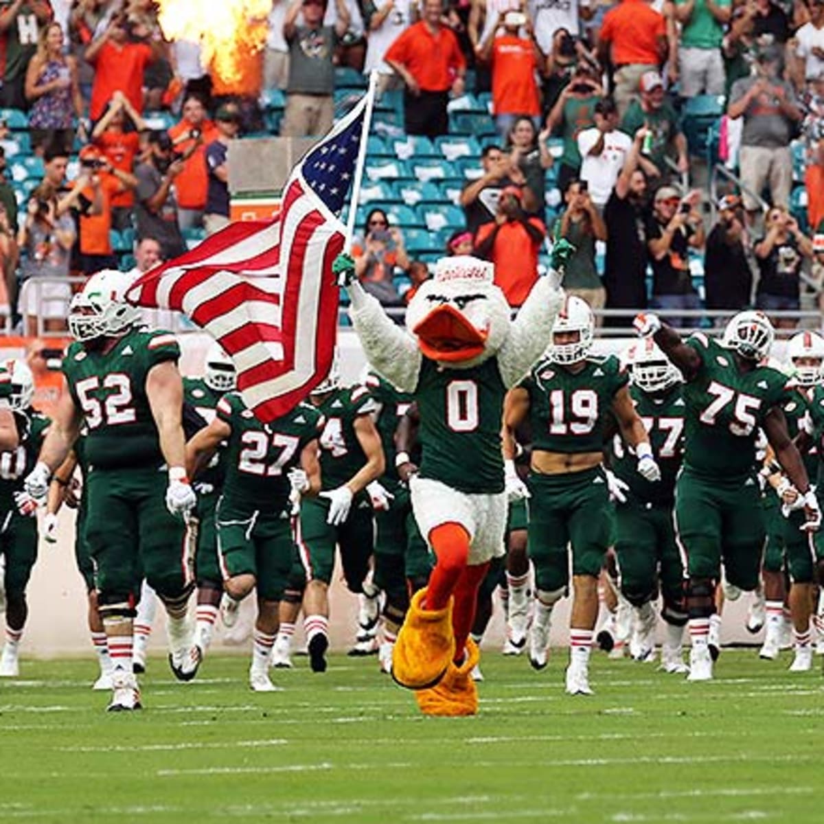 Miami sales hurricane football