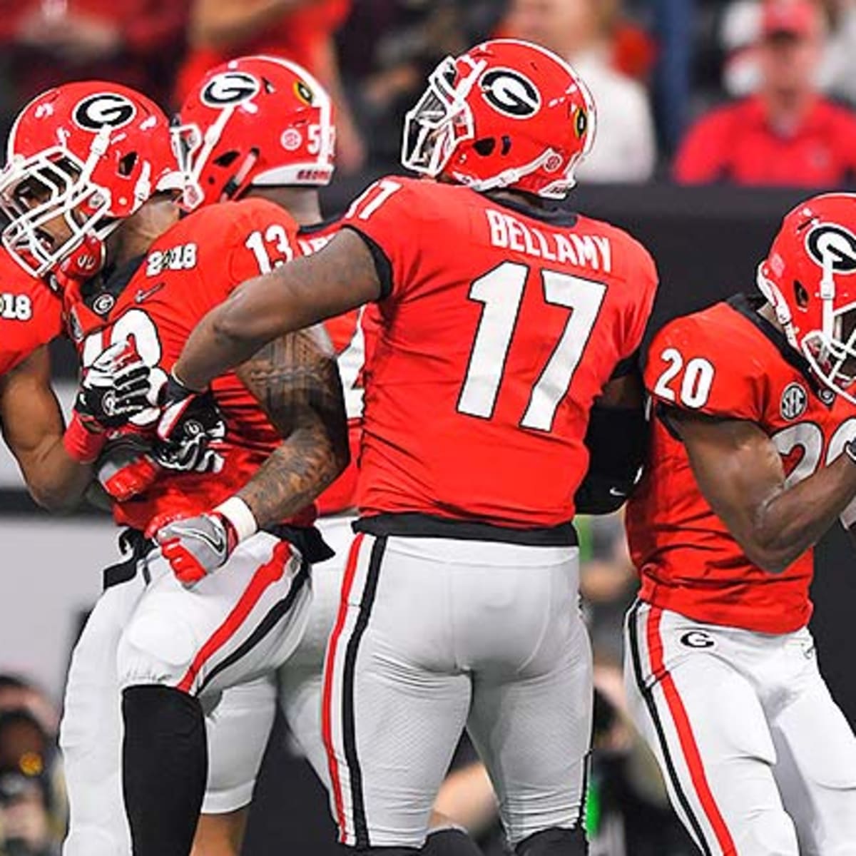Best college best sale football uniforms 2018