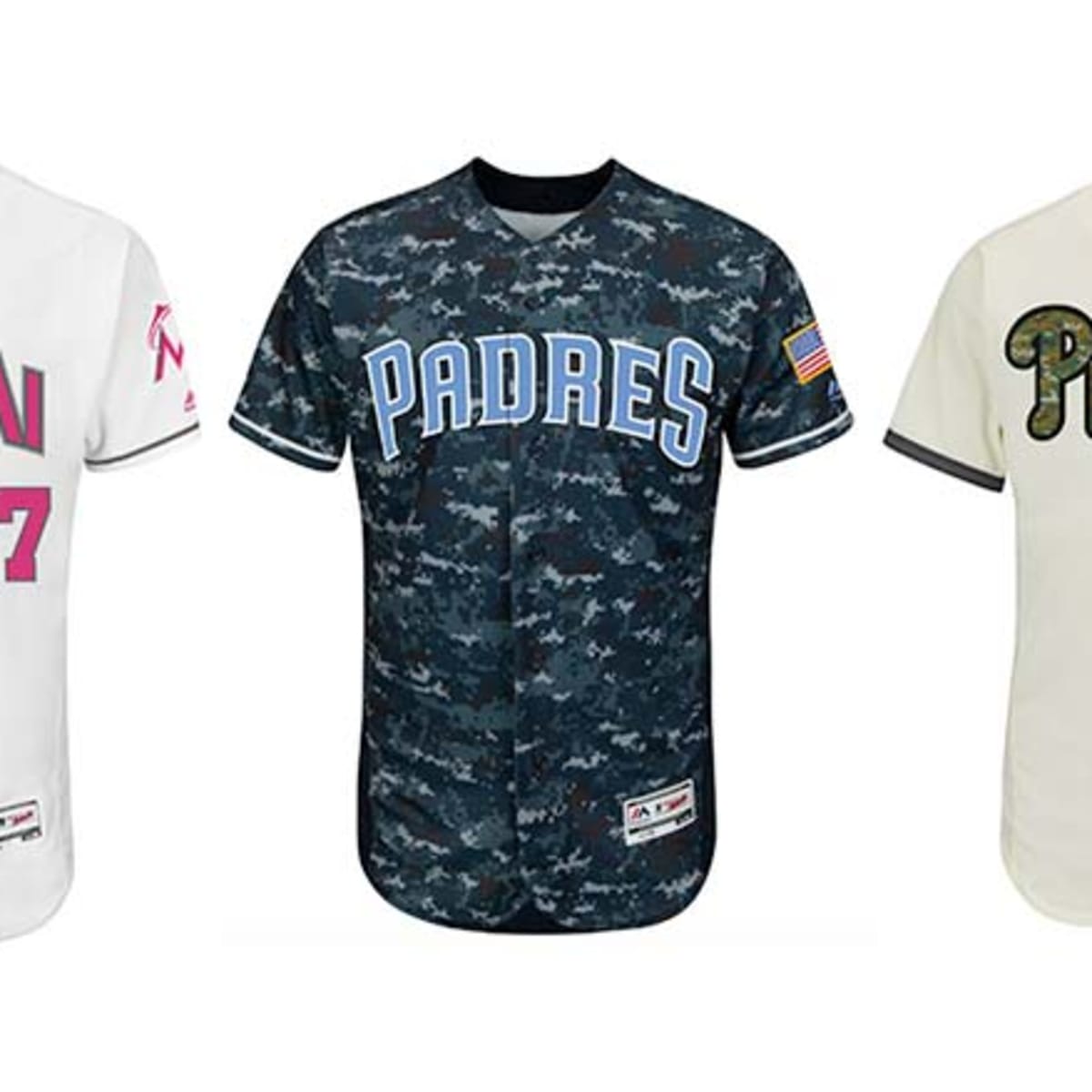 Mlb special uniforms sales