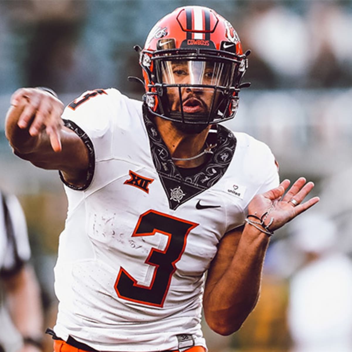 Oklahoma state football jersey top