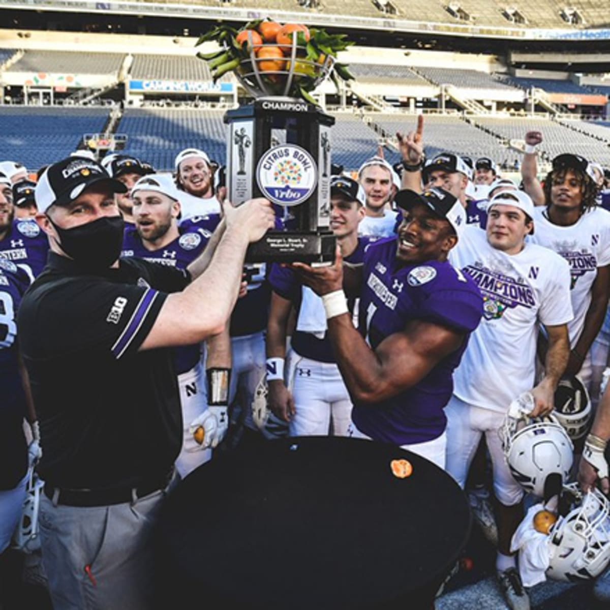 Northwestern football top schedule 2020