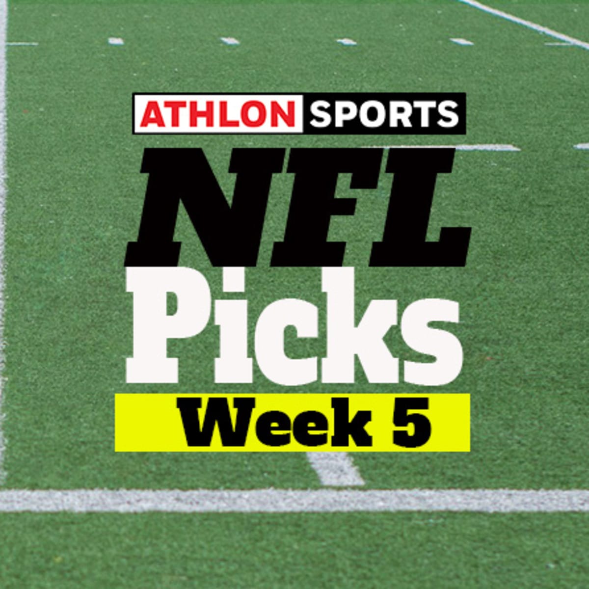 NFL Predictions Week 5 Picks for Every Game AthlonSports