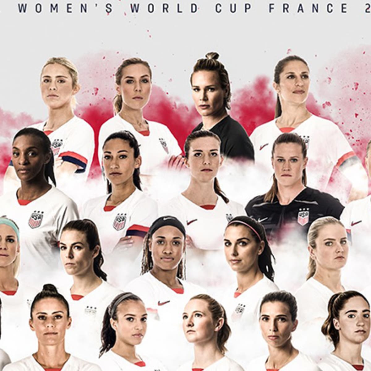 USWNT Team USA Women s World Cup Roster for 2019 AthlonSports