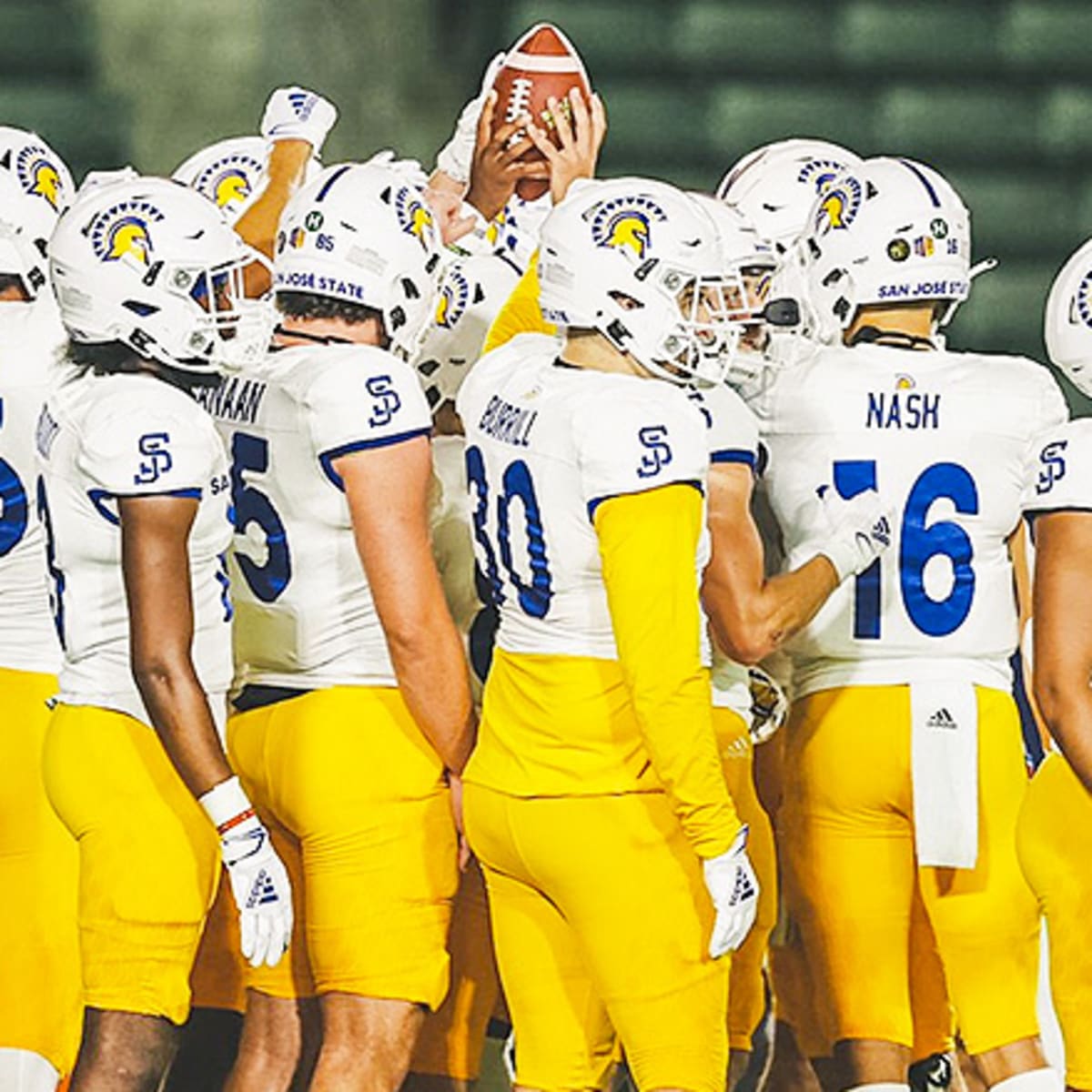 San jose state football hot sale uniforms