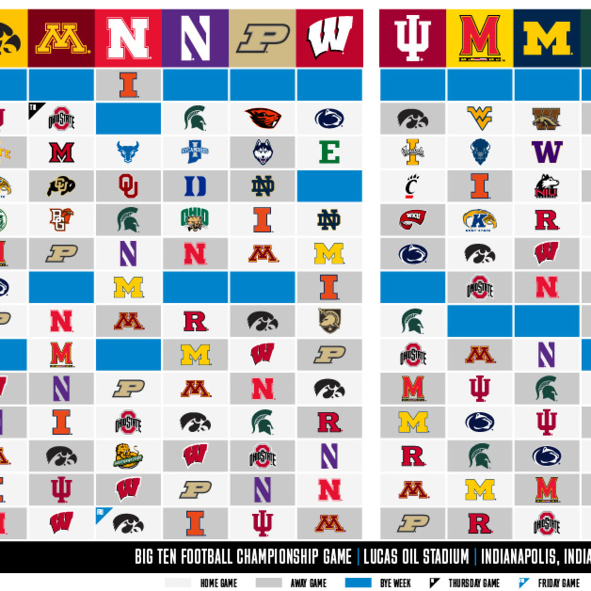 Big Ten Football What to Know About the 2021 Schedule